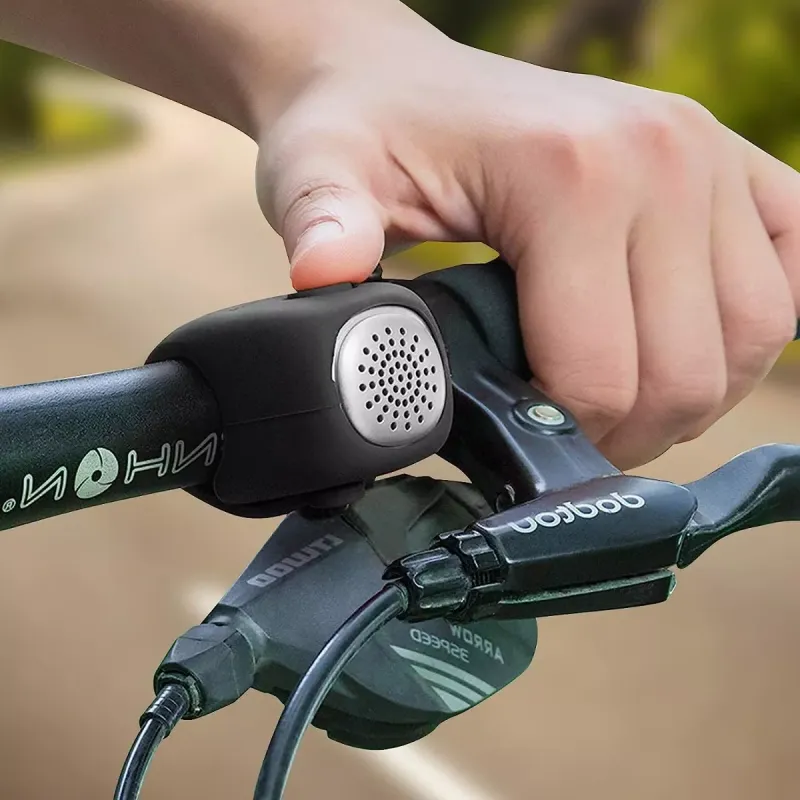 Comprar Mini Bocina Para Bicicleta en Electroshopy - Ángulo 2